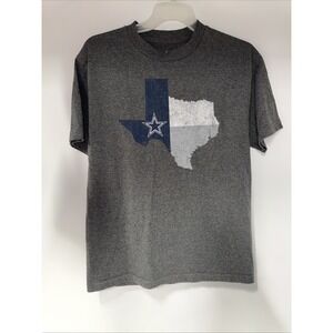 Dallas‎ Cowboys T Shirt Mens Medium Gray Texas